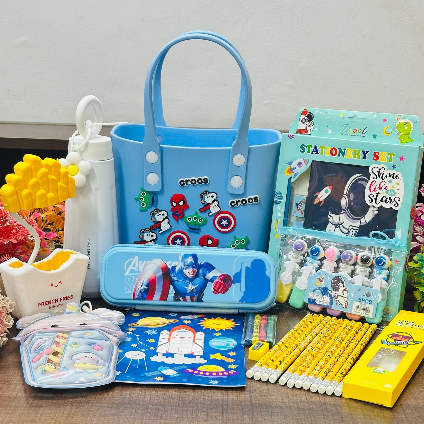 The Ultimate "Croc-Style" Mega Gift Hamper – 10-Piece Premium Stationery & Lifestyle Set