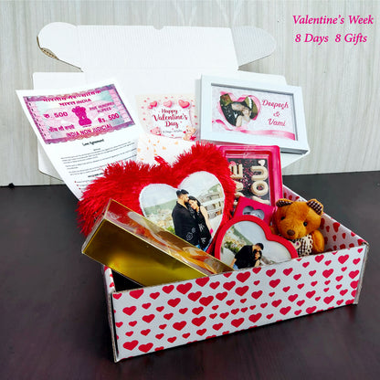 Personalized "8 Gifts for 8 Days" Valentine's Week Combo