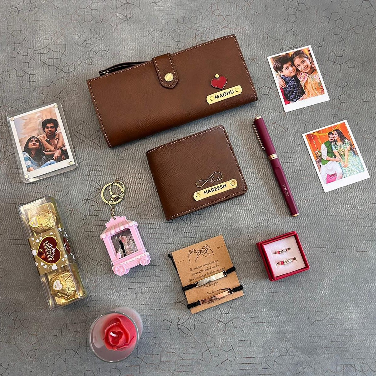 Personalized Couple's 10-in-1 Mega Gift Set
