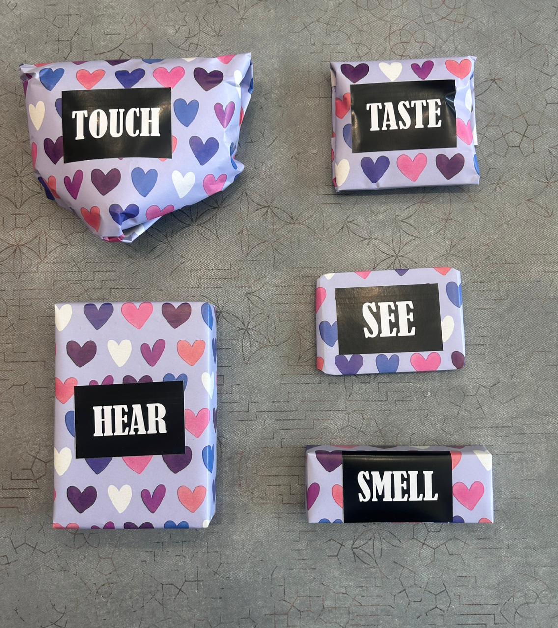 Personalized 5 Senses Gift Set