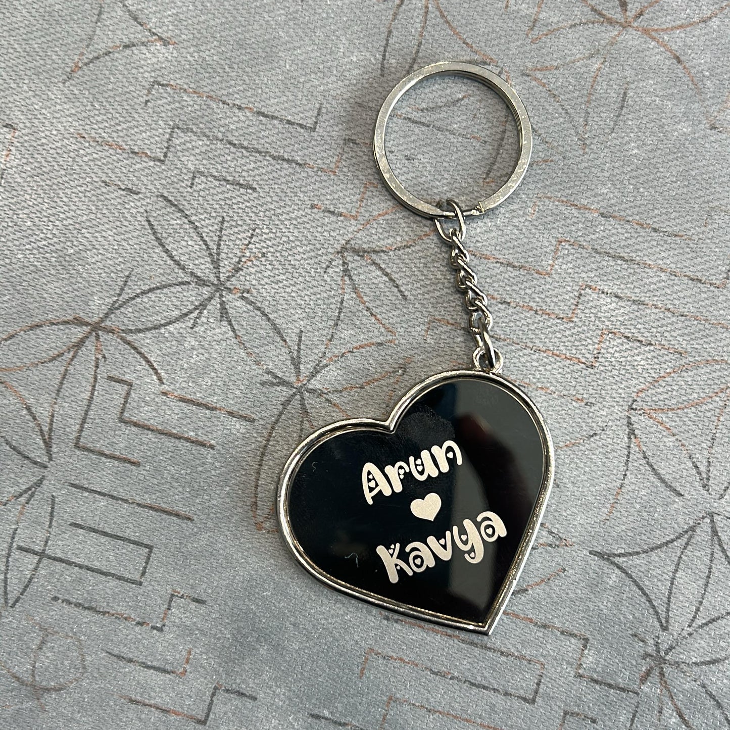 Personalized Metal Keychain