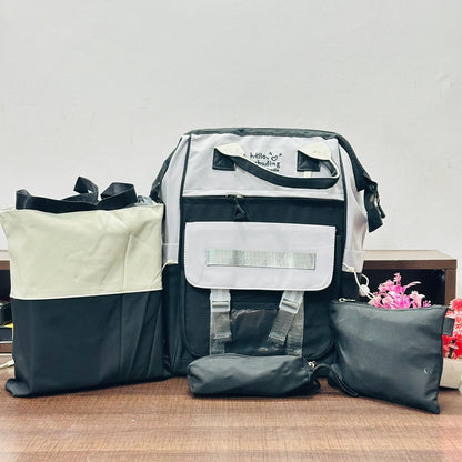 The Ultimate 4-in-1 Multi-Purpose Diaper Bag Combo Set