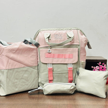 The Ultimate 4-in-1 Multi-Purpose Diaper Bag Combo Set