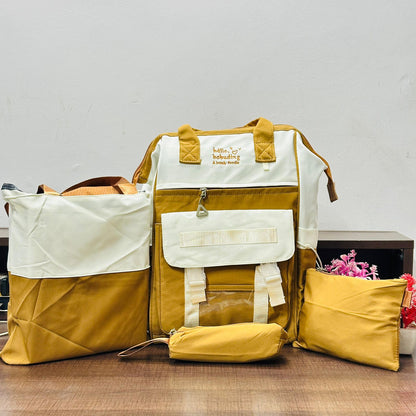 The Ultimate 4-in-1 Multi-Purpose Diaper Bag Combo Set