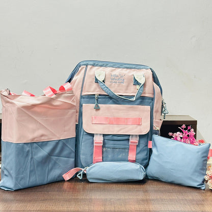 The Ultimate 4-in-1 Multi-Purpose Diaper Bag Combo Set