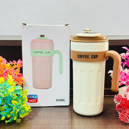Premium Smart Insulated Stainless Steel Coffee Mug with Temperature Sensor