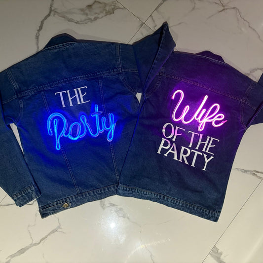 Personalized Neon Light Jacket