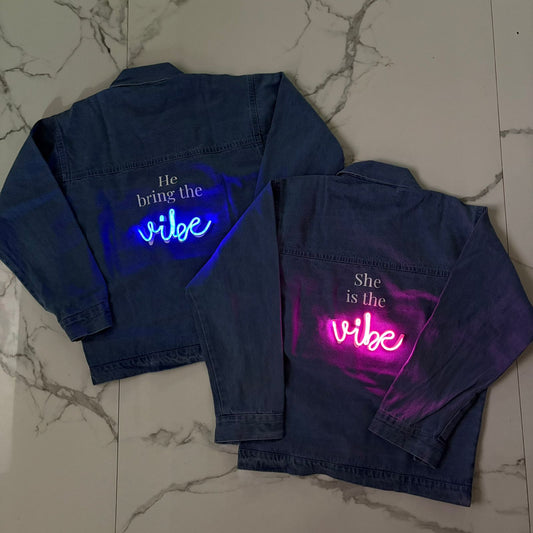Personalized Neon Light Jacket