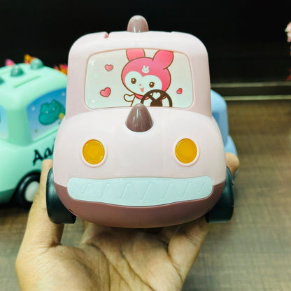 Premium Car-Shaped Piggy Bank with Smart Number Lock (2-in-1 Toy)