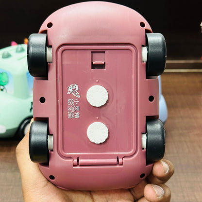 Premium Car-Shaped Piggy Bank with Smart Number Lock (2-in-1 Toy)
