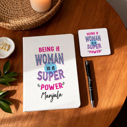 Personalized 3-Piece Desk Essentials Combo