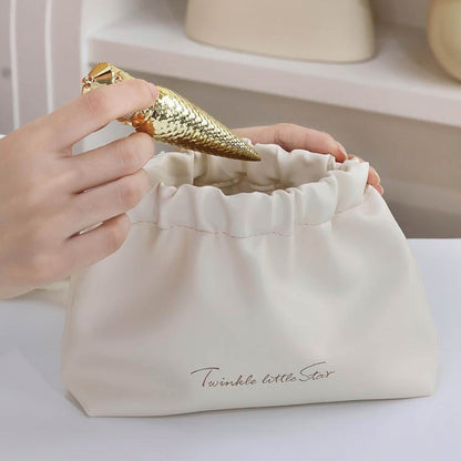 Personalized Waterproof Leather Cosmetic Bag