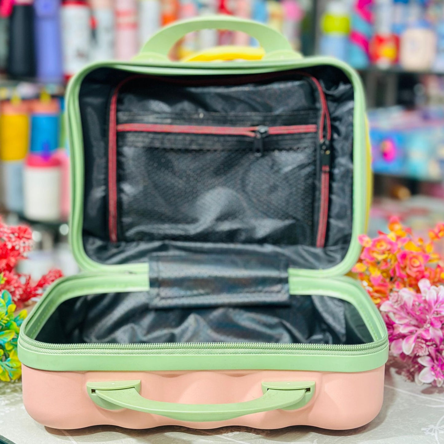Premium Biscuit-Shaped Mini Luggage & Travel Bag