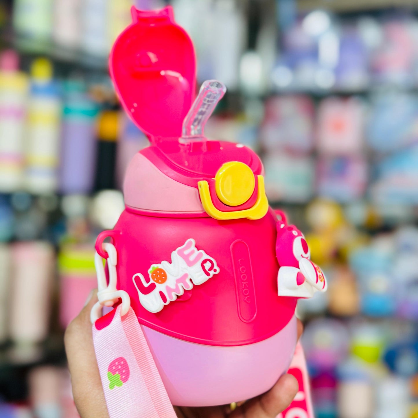 Premium 600ml Insulated Stainless Steel Sipper Bottle