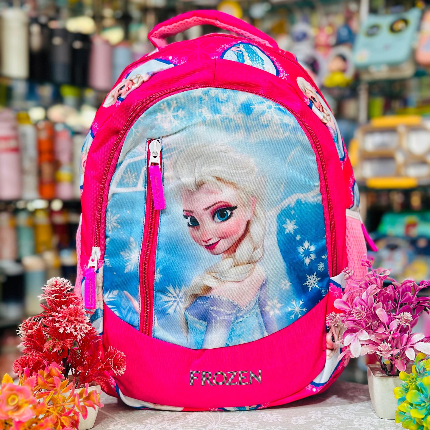 The Complete Student Essentials Hamper | 15-Inch 4-Zipper Backpack & 8-Piece School Set