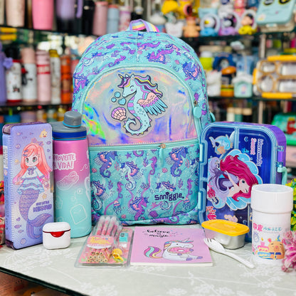 Ultimate Back-to-School Mega Hamper | 16-Inch Smiggle Backpack & 8-Piece Essentials Set