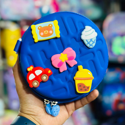 Premium Stylish EVA Sling Bag for Kids with Fun Jibbitz