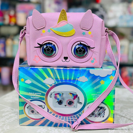 Premium Interactive Eye-Blinking Sling Bag