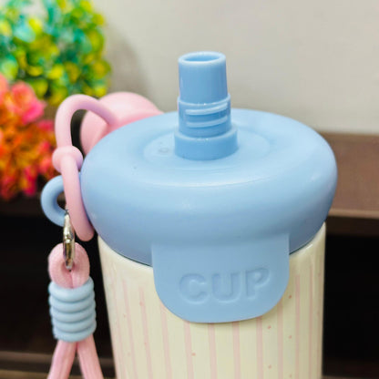 Premium 600ml SUS-304 Insulated Ice Cream Tumbler with Keychain