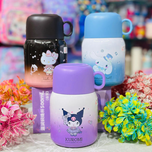 Premium 560ml Insulated Stainless Steel Kids Food Jar with Spoon