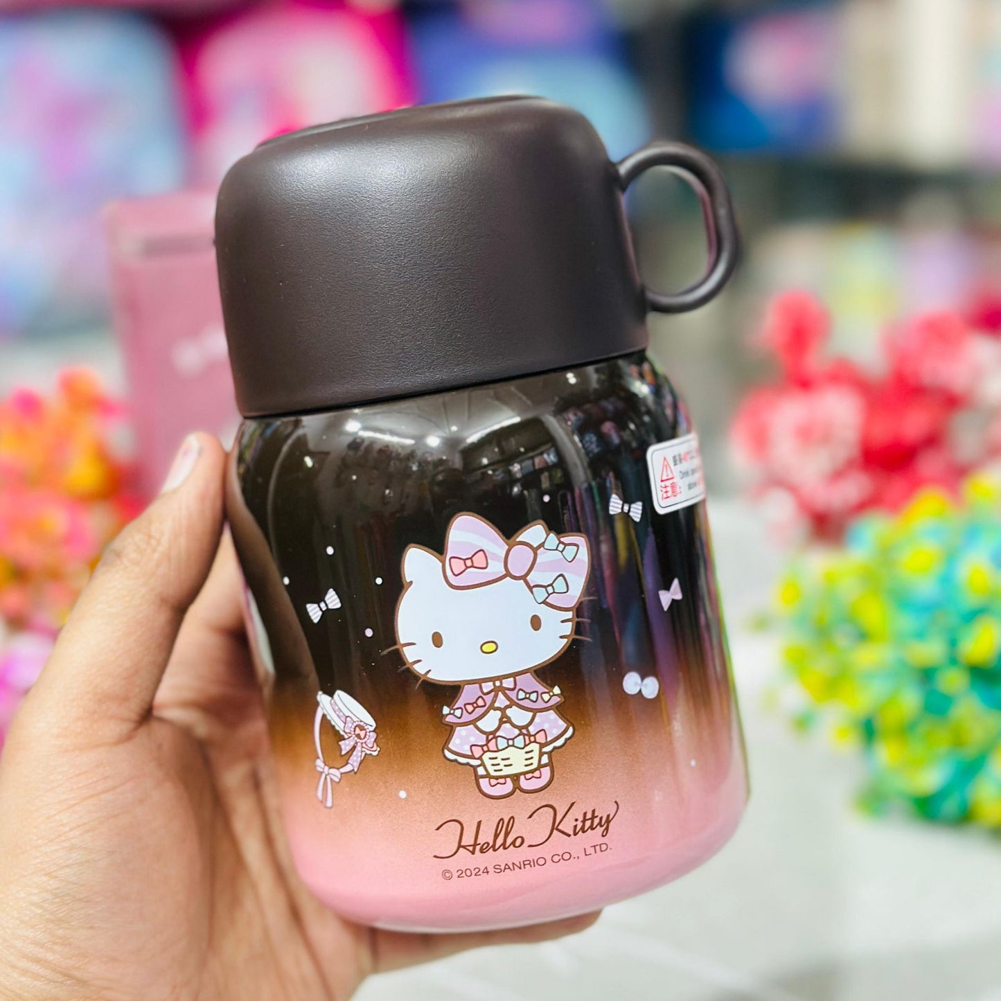 Premium 560ml Insulated Stainless Steel Kids Food Jar with Spoon