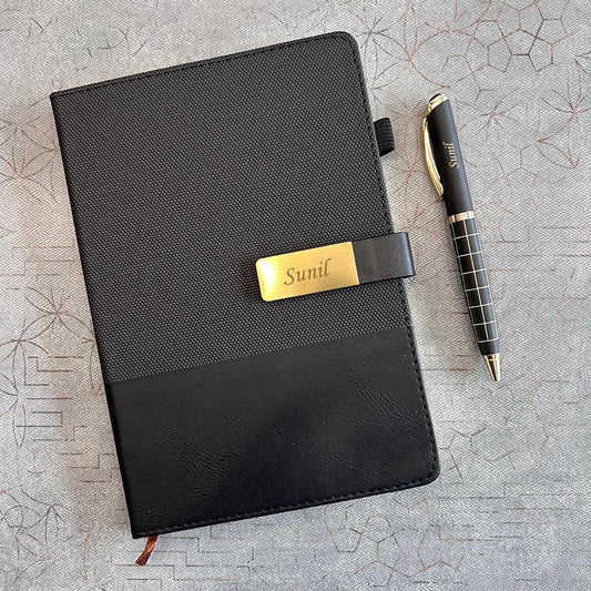 Personalized Modena Diary & Pen Set