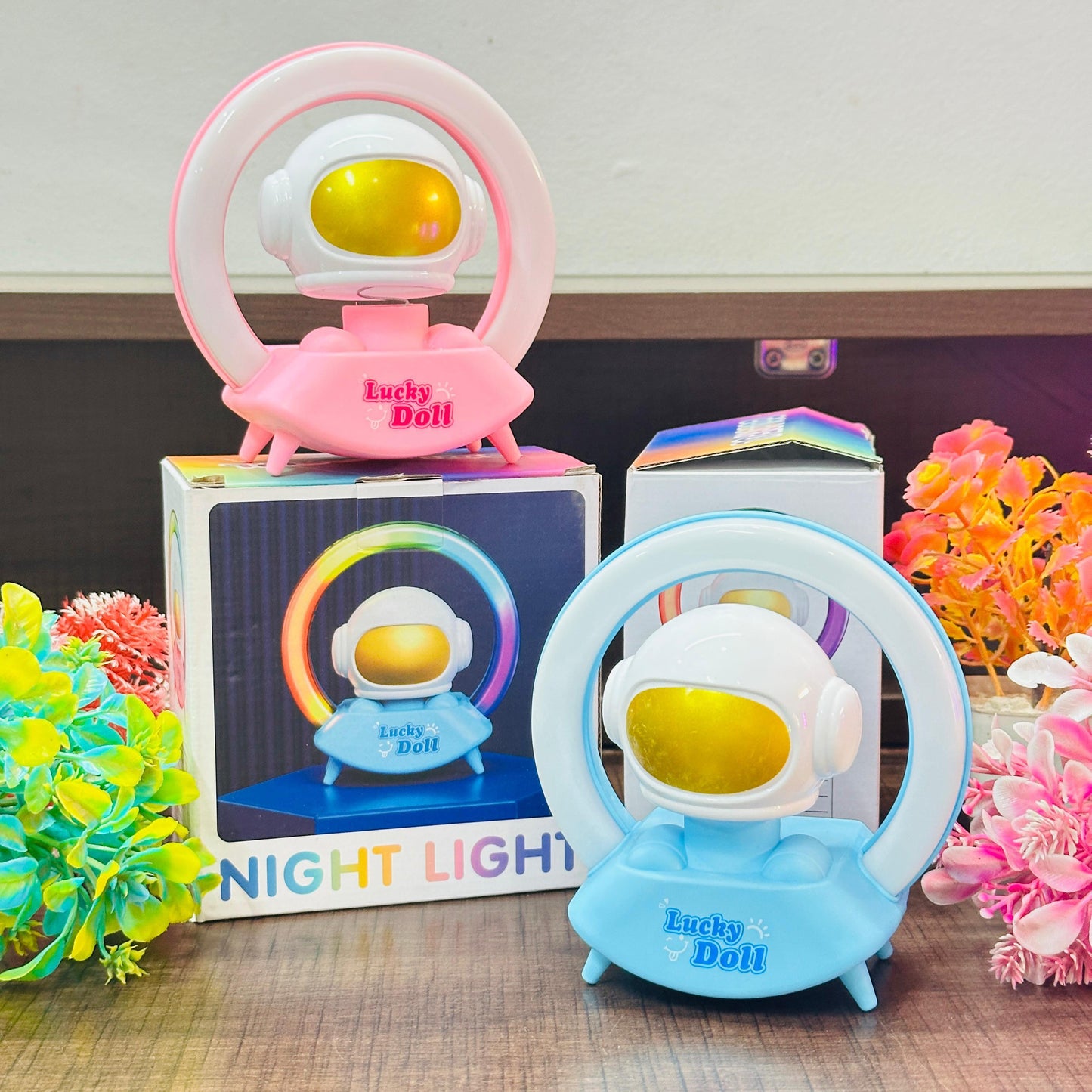 Wobble Head 3-Mode Table & Night Lamp