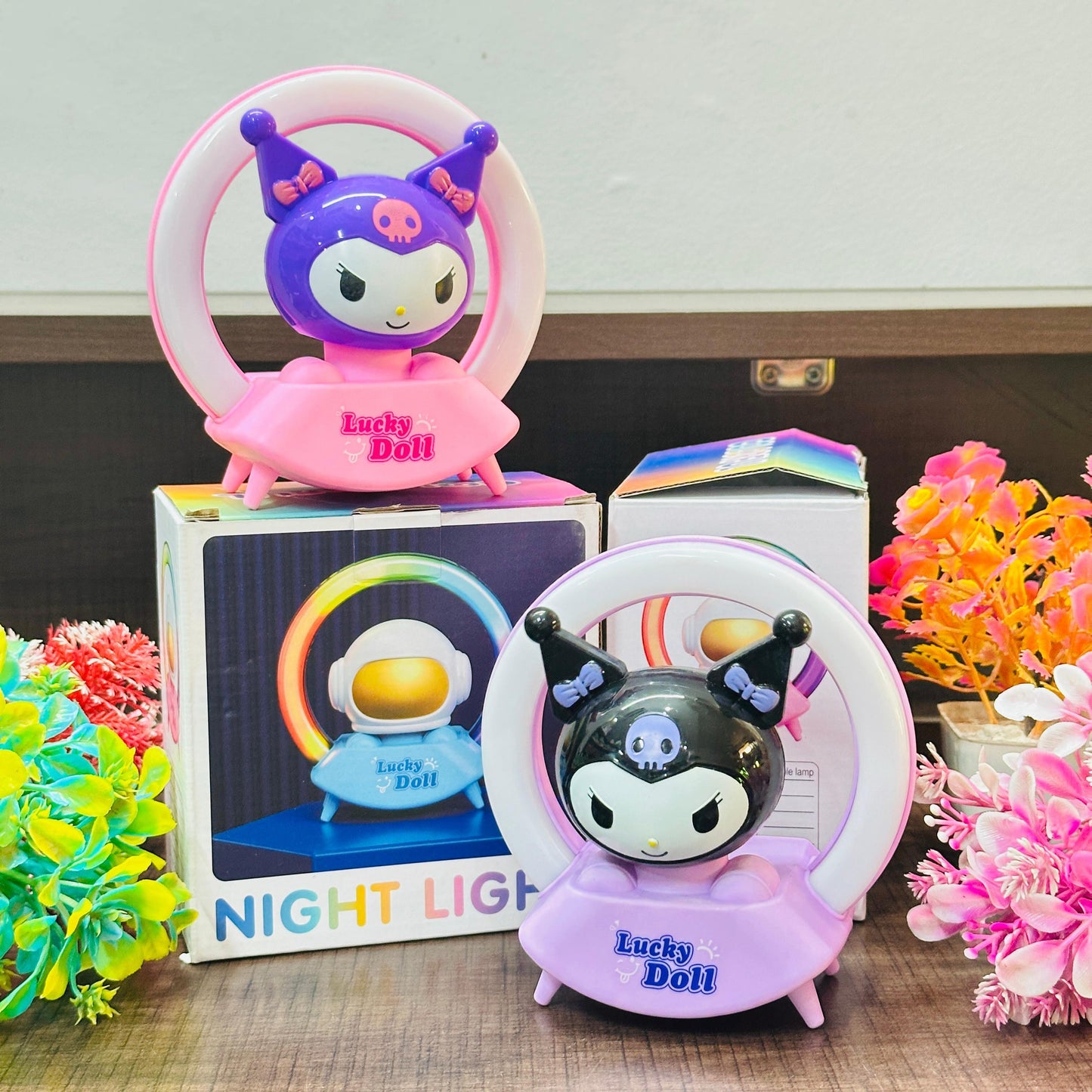 Wobble Head 3-Mode Table & Night Lamp