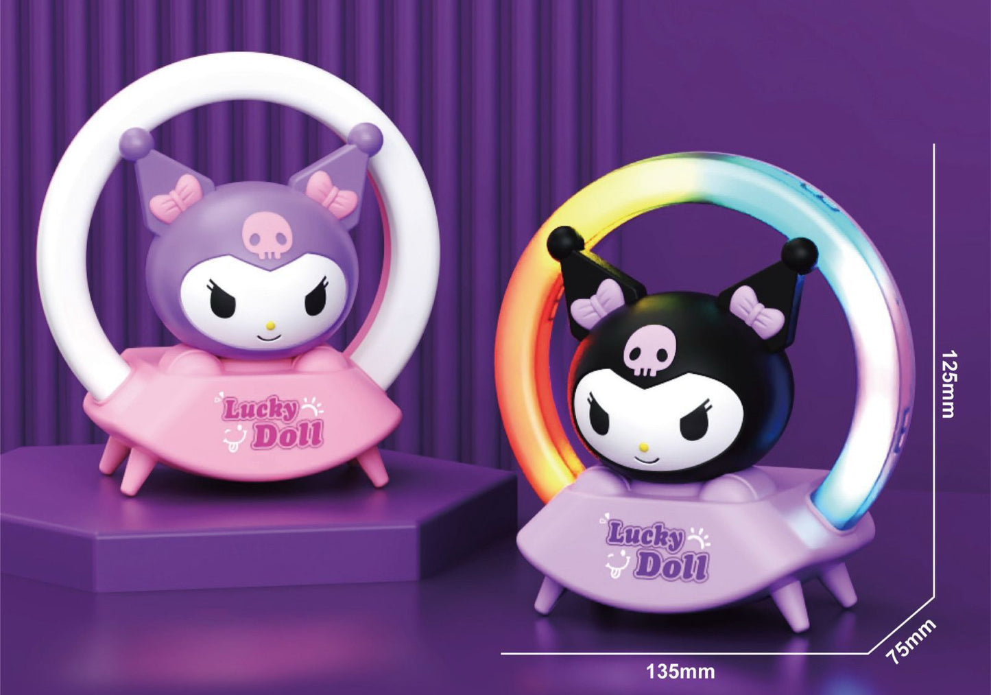 Wobble Head 3-Mode Table & Night Lamp