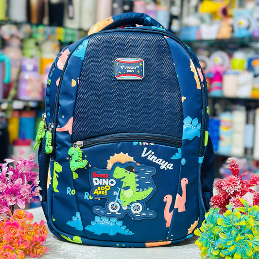 16-Inch Premium 4-Zipper Multi-Theme Backpack | Waterproof & Orthopedic Support