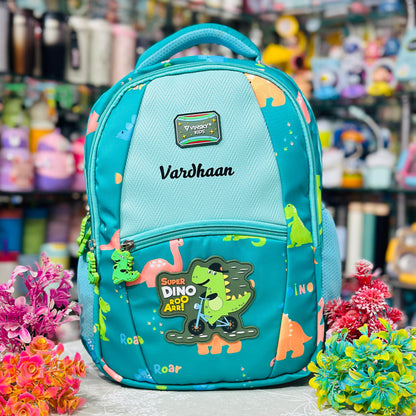 16-Inch Premium 4-Zipper Multi-Theme Backpack | Waterproof & Orthopedic Support