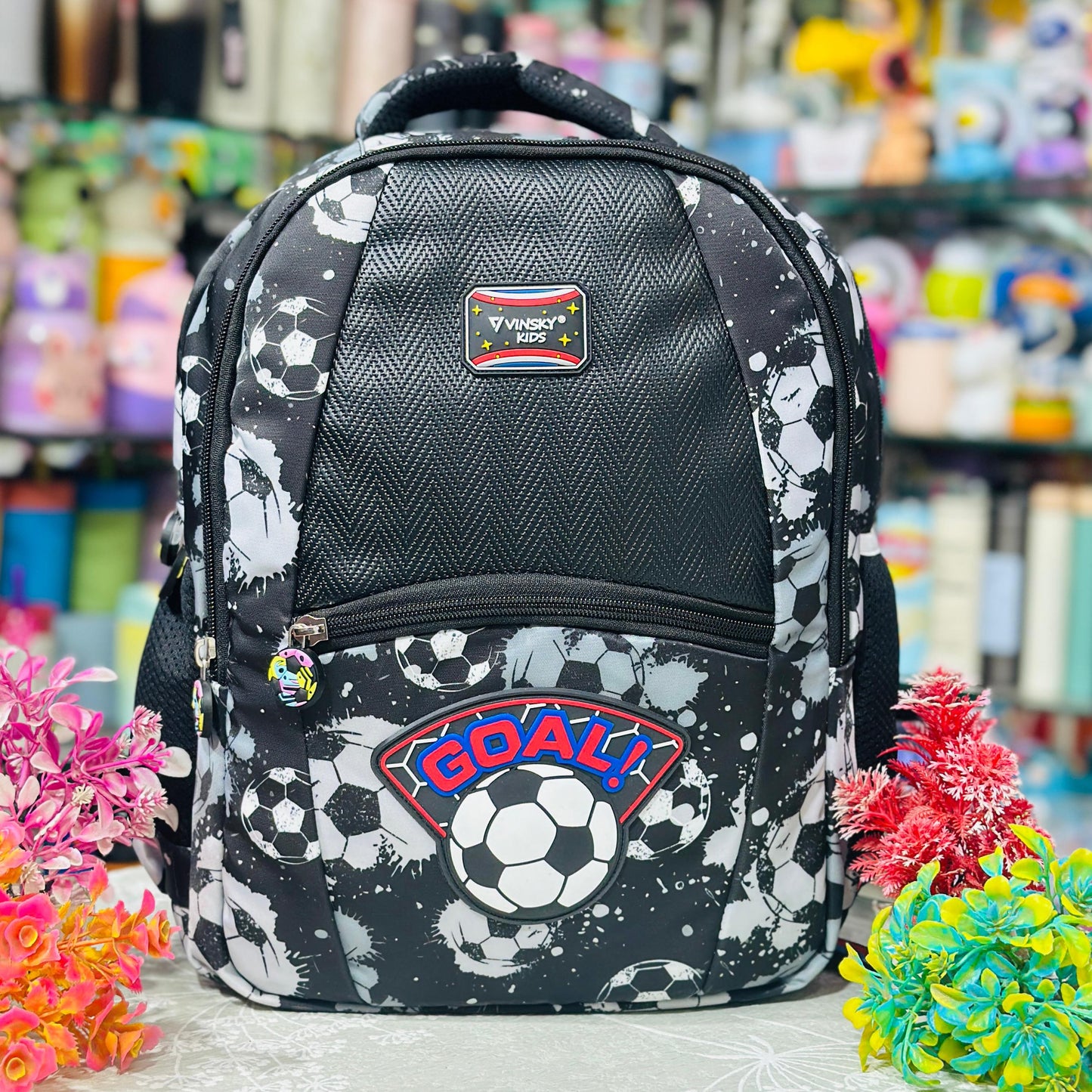 16-Inch Premium 4-Zipper Multi-Theme Backpack | Waterproof & Orthopedic Support