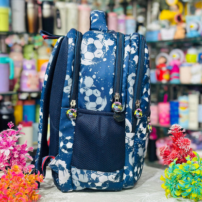 16-Inch Premium 4-Zipper Multi-Theme Backpack | Waterproof & Orthopedic Support