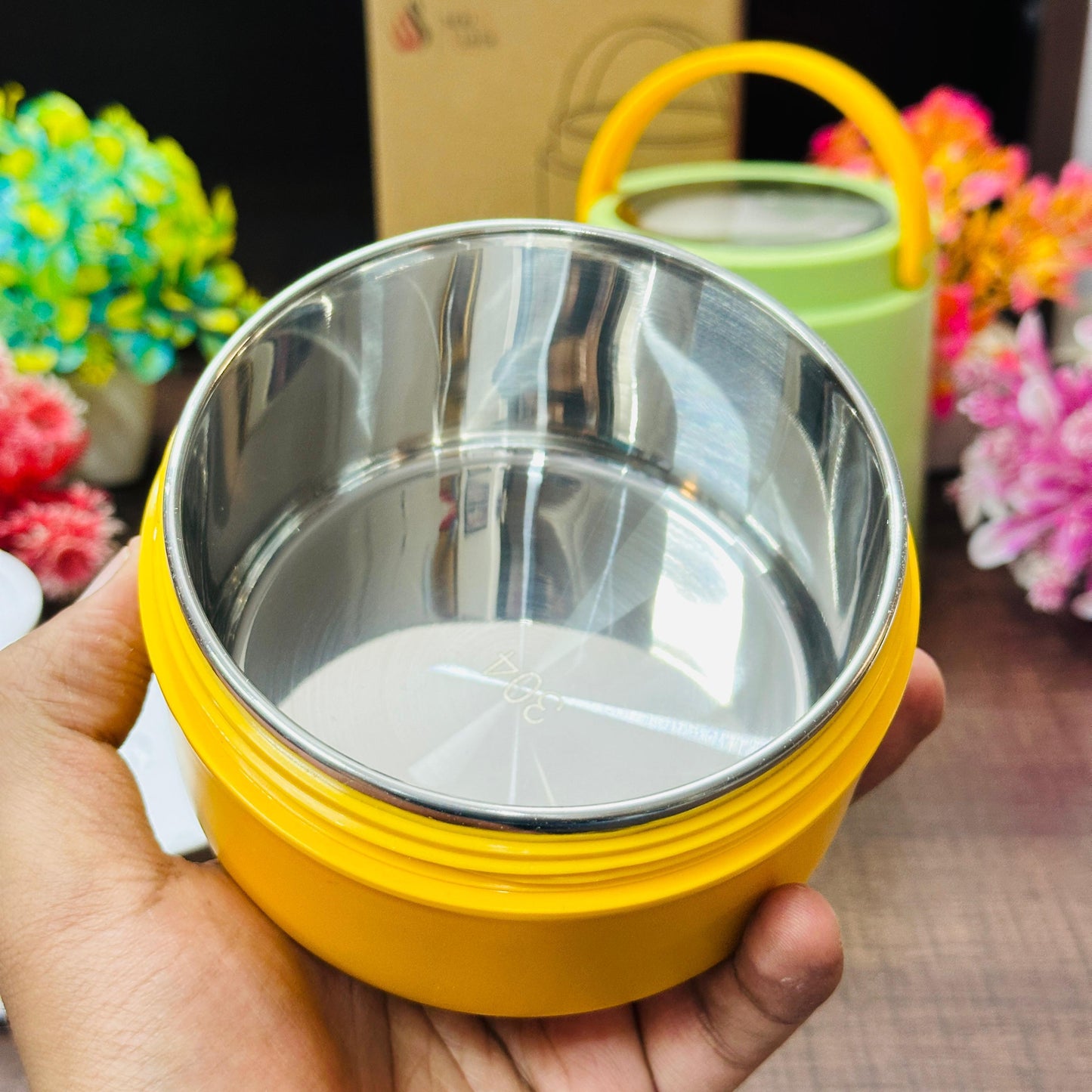 Premium 900ml Insulated Stainless Steel Adult Lunch Box