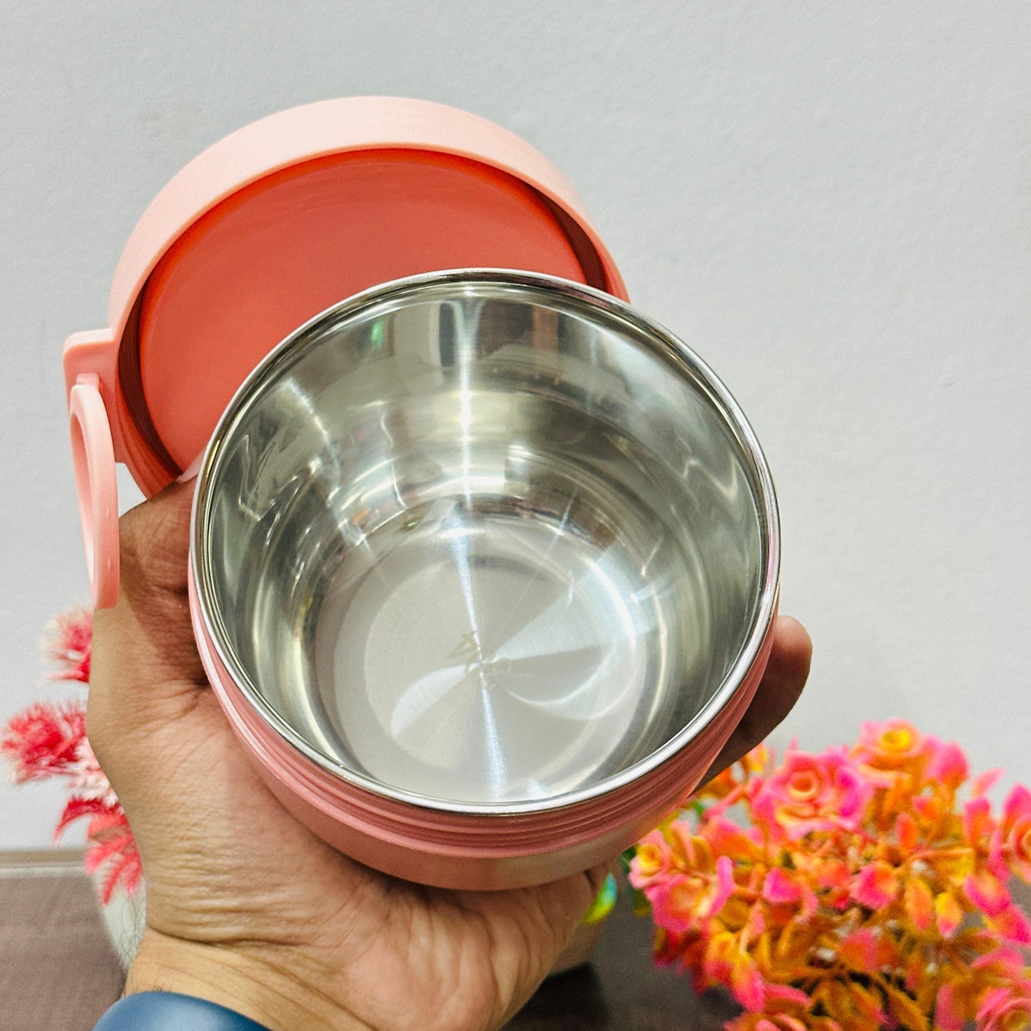 Premium 600ml Insulated Stainless Steel Snack & Soup Bowl