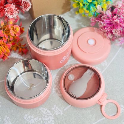 Premium Double Decker Stackable Stainless Steel Meal Box