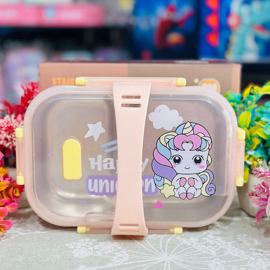 100% Leak-Proof 2-Grid Stainless Steel Lunch Box