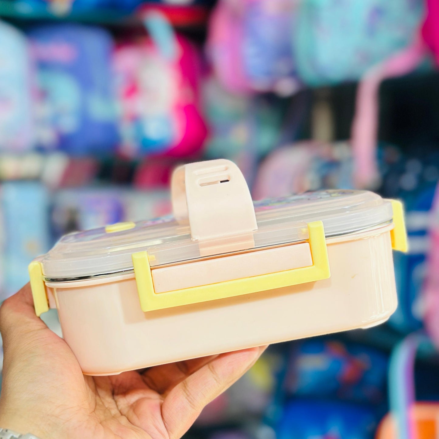 100% Leak-Proof 2-Grid Stainless Steel Lunch Box