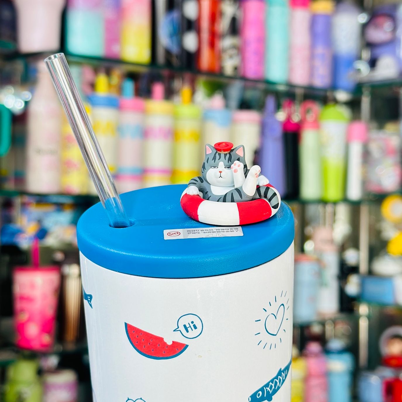Vigo 700ml Insulated Stainless Steel Tumbler with Straw