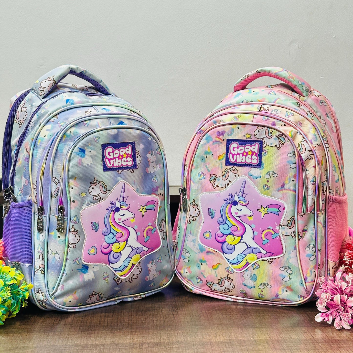 18 Inch Jumbo Kids Backpack | Waterproof Spacious School Bag with 4 Zippers