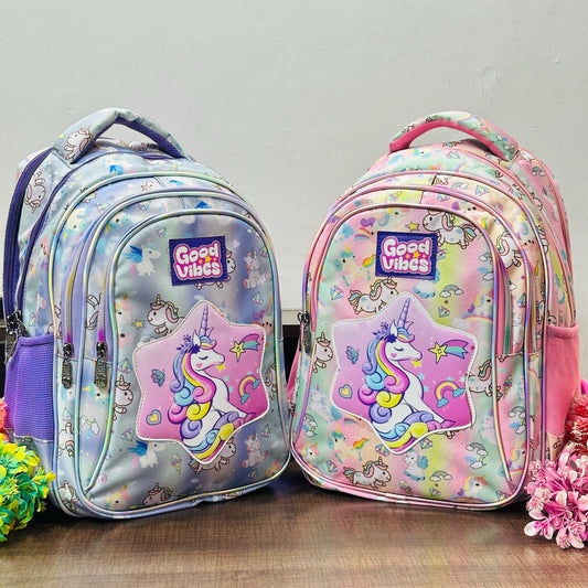 18 Inch Jumbo Kids Backpack | Waterproof Spacious School Bag with 4 Zippers