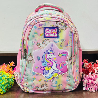 18 Inch Jumbo Kids Backpack | Waterproof Spacious School Bag with 4 Zippers