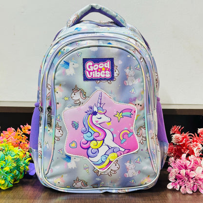 18 Inch Jumbo Kids Backpack | Waterproof Spacious School Bag with 4 Zippers
