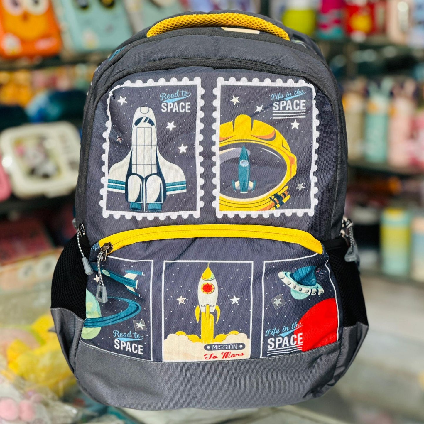 18 Inch Jumbo Kids Backpack | Waterproof Spacious School Bag with 4 Zippers