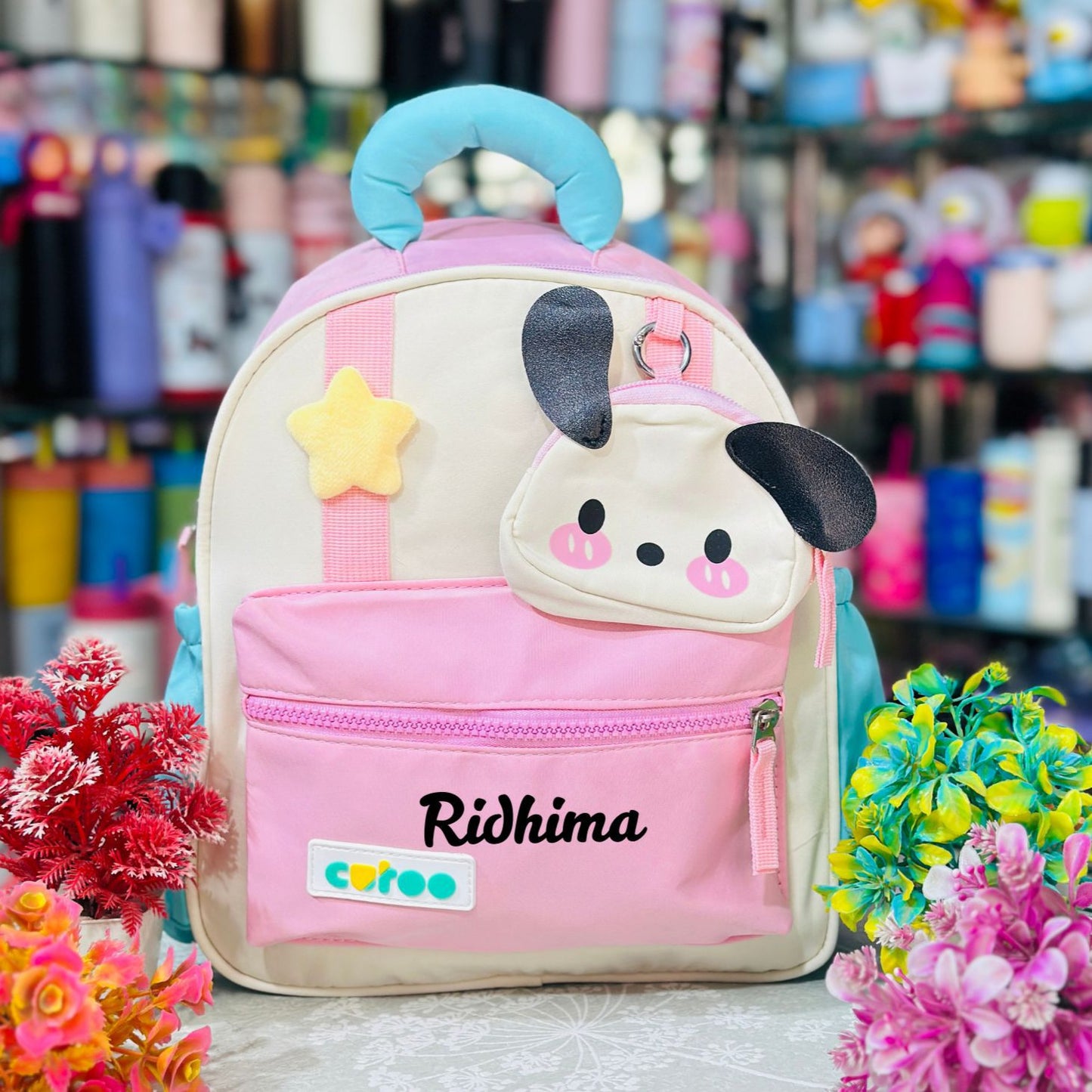 13 Inch Premium Backpack | Lightweight Imported Quality with Coin Pouch