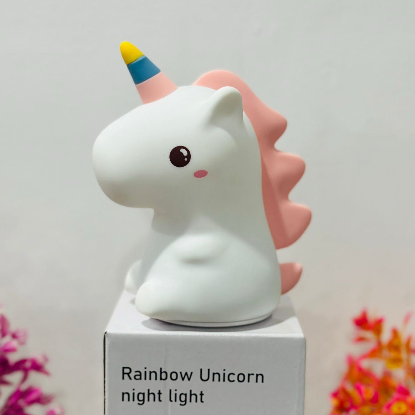 Squeezable Unicorn Silicone Night Lamp