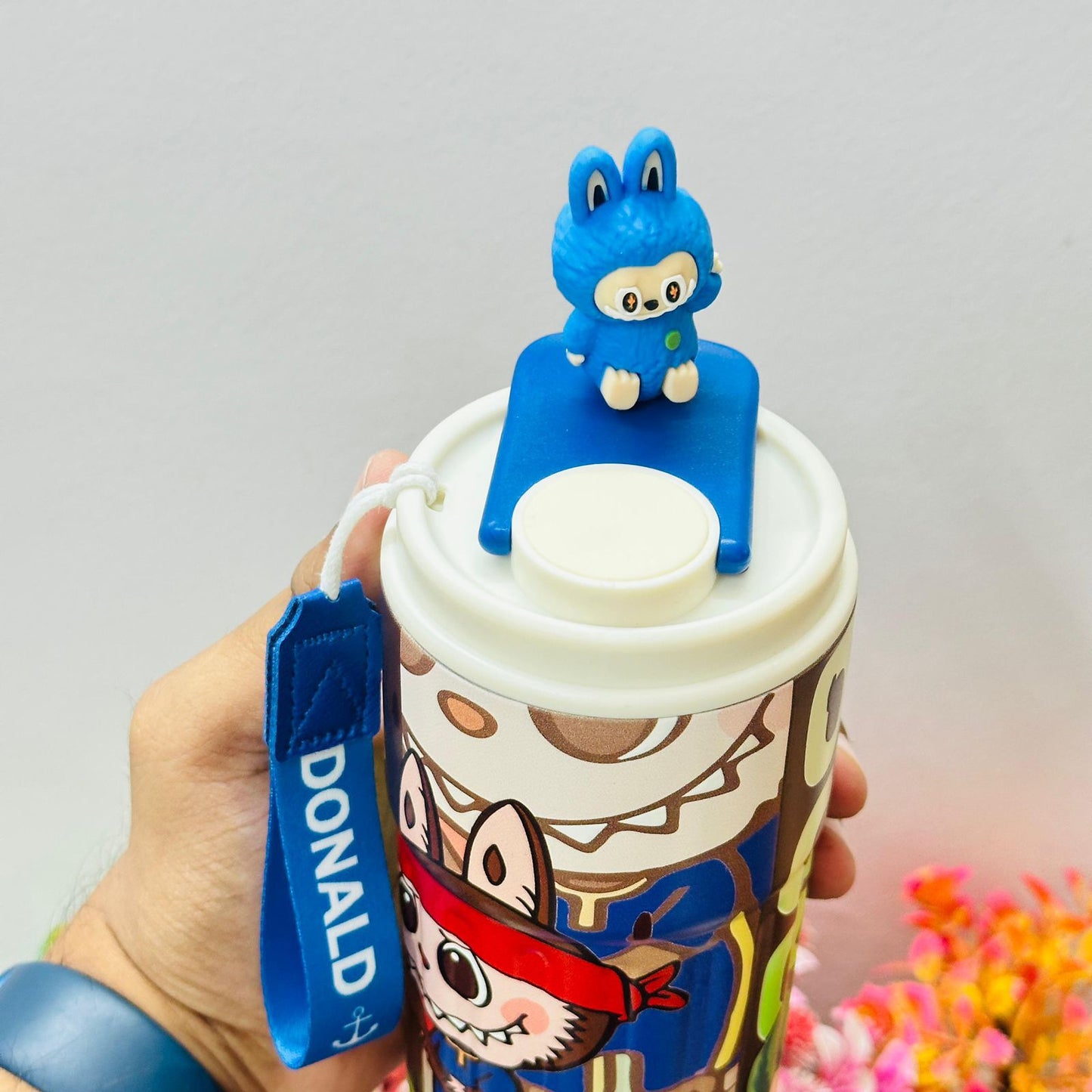 400ml Insulated Stainless Steel Labubu Coffee Mug