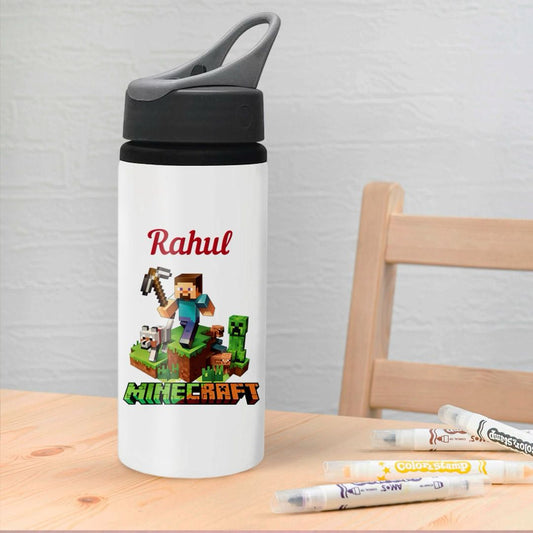 Personalized 600ml Sipper Bottle
