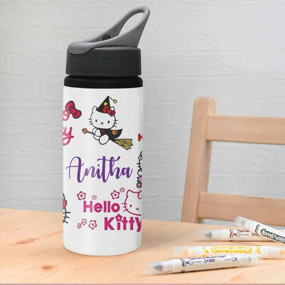 Personalized 600ml Sipper Bottle