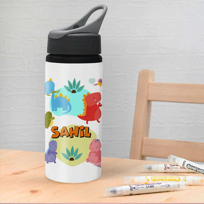 Personalized 600ml Sipper Bottle